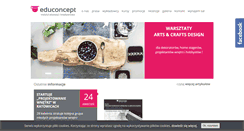 Desktop Screenshot of educoncept.pl